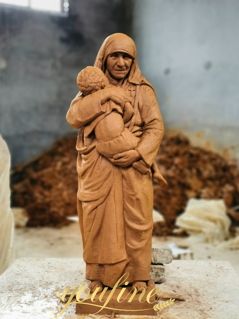 Beautiful-Marble-Mother-Teresa-Outdoor-Catholic-Statues-for-Sale 1